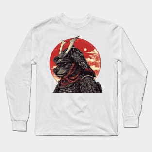 samurai animal Long Sleeve T-Shirt